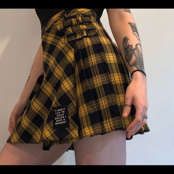 Dolls Kill Lazy Oaf x Daria plaid skirt - Picture 2 of 3